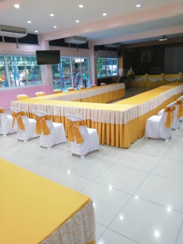 ผ้าคลุมโต๊ะ ผ้าคลุมเก้าอี้